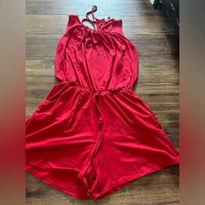 Red Boutique Romper XL